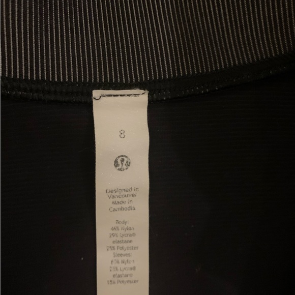 Two-Tone Ribbed Running Half Zip - Picture 5 of 5